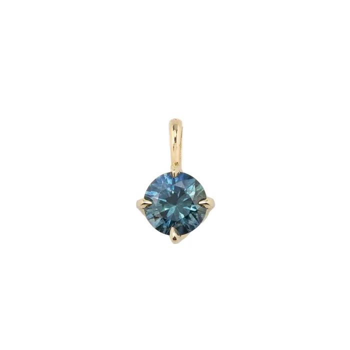Montana Sapphire Alice Charm Envero Jewelry Charm Necklaces