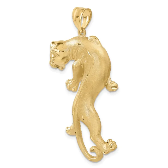 Goldia PreStyled Sets 14k Yellow Gold Panther Pendant