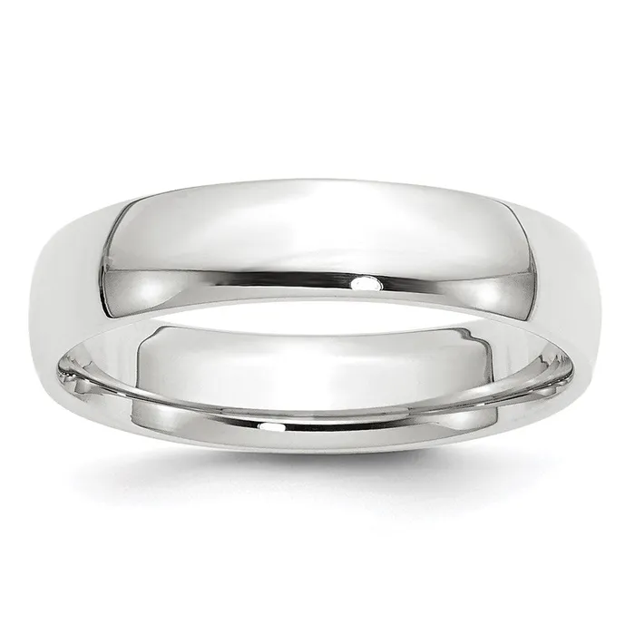 Goldia Rings Solid 10K White Gold 5mm Light Weight Comfort Fit MensWomens Wedding Band Ring Size 75 Goldia Rings Solid 10K White Gold 5mm Light Weight Comfort Fit MensWomens Wedding Band Ring Size 75