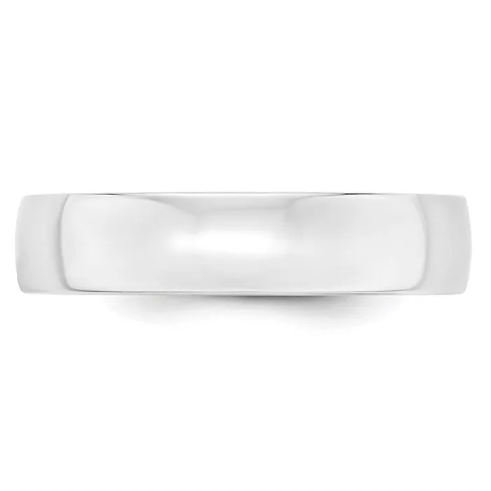 Goldia Rings Solid 10K White Gold 5mm Light Weight Comfort Fit MensWomens Wedding Band Ring Size 75 Goldia Rings Solid 10K White Gold 5mm Light Weight Comfort Fit MensWomens Wedding Band Ring Size 75