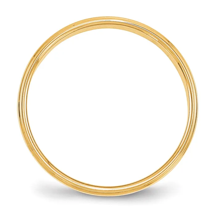 Goldia Rings Solid 18K Yellow Gold 4mm Flat with Step Edge MensWomens Wedding Band Ring Size 115 Goldia Rings Solid 18K Yellow Gold 4mm Flat with Step Edge MensWomens Wedding Band Ring Size 115