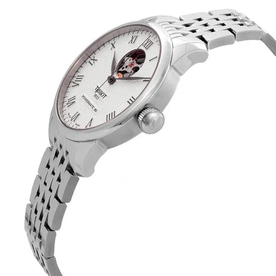 JMS always Rings Original Tissot Le Locle Automatic Open Heart Silver Dial Mens Watch T0064071103302 JMS always Rings Original Tissot Le Locle Automatic Open Heart Silver Dial Mens Watch T0064071103302