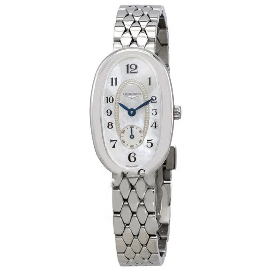 Original Longines Symphonette Quartz White Mother of Pearl Dial Ladies Watch L23064836 JMS always Watches