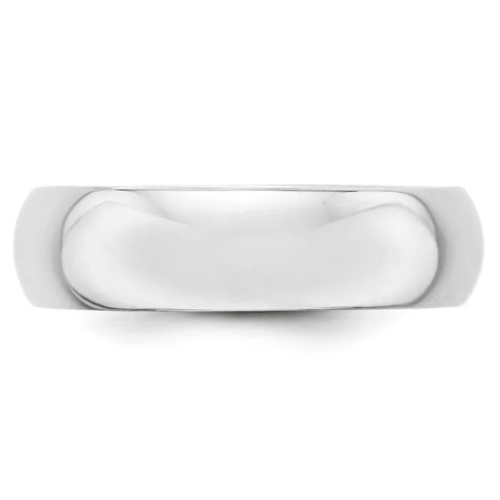Rings Goldia Solid 18K Yellow Gold White Gold 6mm HalfRound MensWomens Wedding Band Ring Size 4 Rings Goldia Solid 18K Yellow Gold White Gold 6mm HalfRound MensWomens Wedding Band Ring Size 4