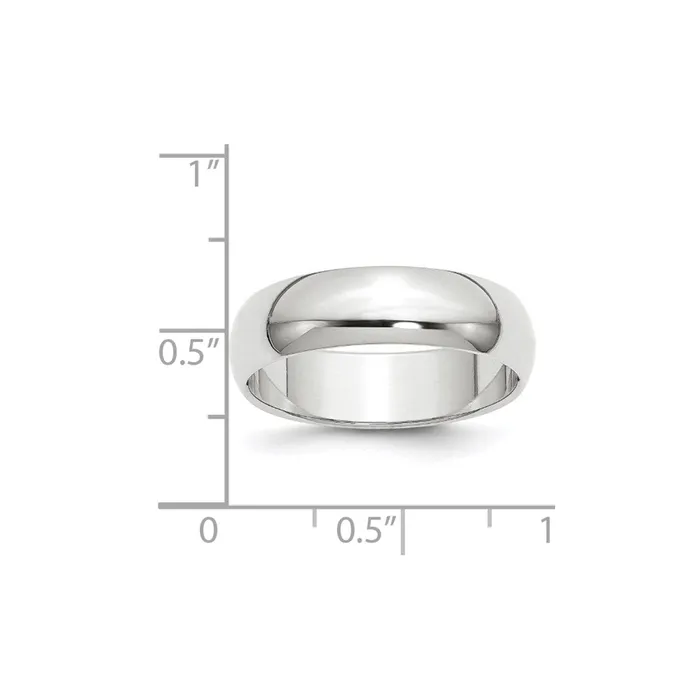 Rings Goldia Solid 18K Yellow Gold White Gold 6mm HalfRound MensWomens Wedding Band Ring Size 4 Rings Goldia Solid 18K Yellow Gold White Gold 6mm HalfRound MensWomens Wedding Band Ring Size 4