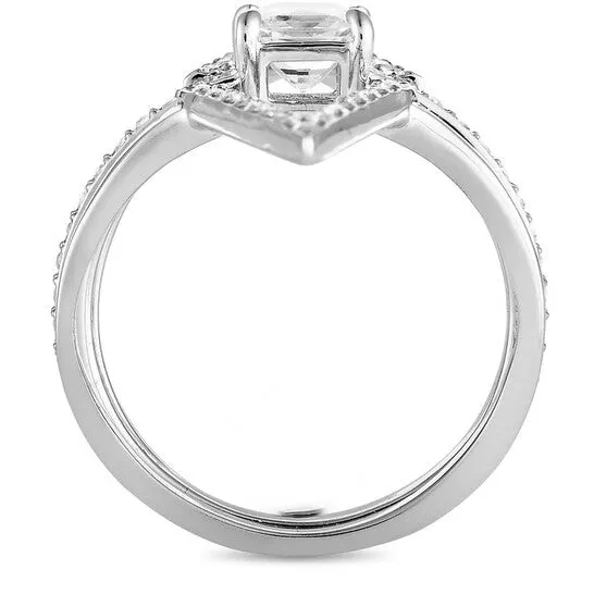 Rings Original Swarovski Funk Rhodium Plated Crystal Three Ring Set JMS always Rings Original Swarovski Funk Rhodium Plated Crystal Three Ring Set JMS always