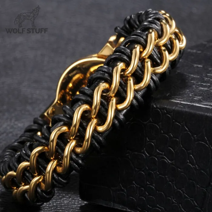 Animal Gold Bracelet Wolf Stuff Bracelets