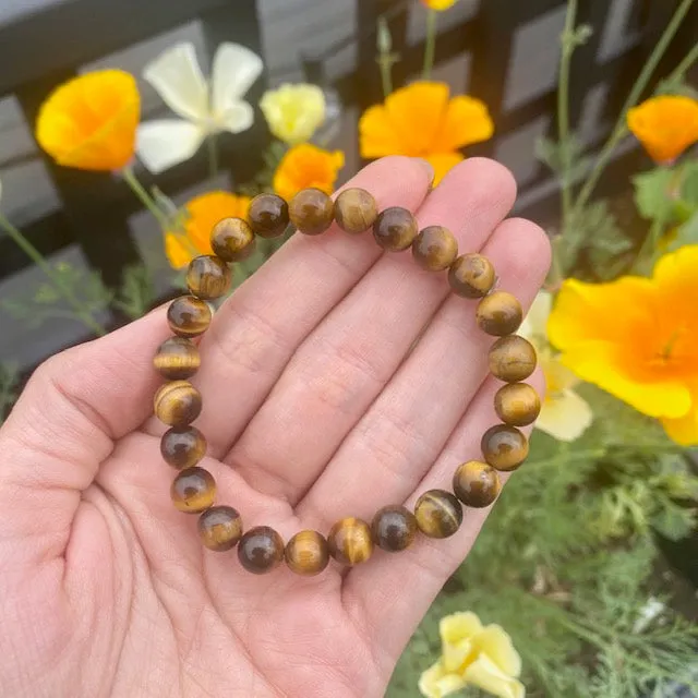 CSJA Bracelets Tiger Eye Bracelet