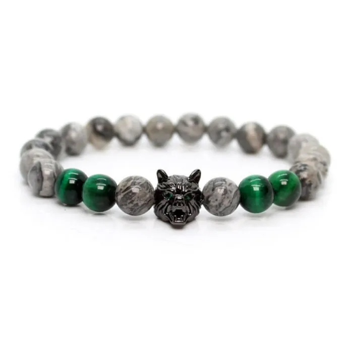 Wolf BraceletbrCanid Heart Wolf Stuff Bracelets