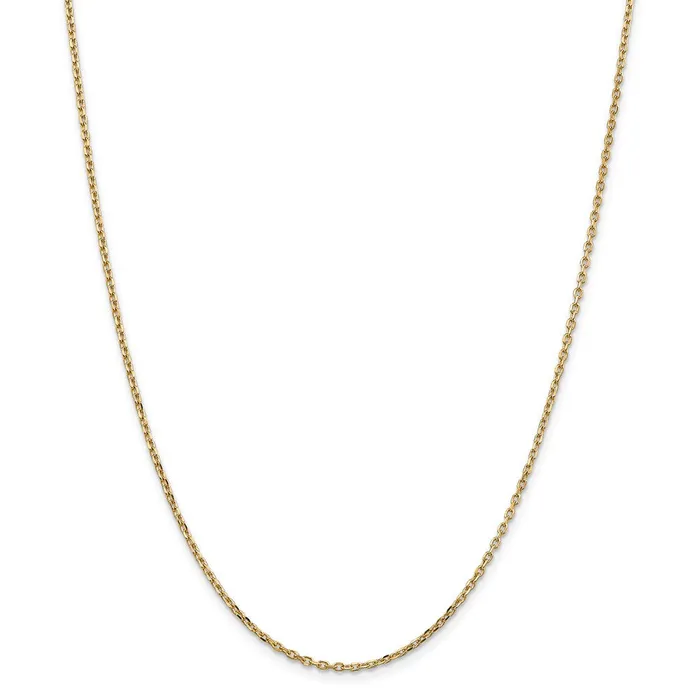 14k 18mm DC Round Open Link Cable ChainWBCPEN20426 WB Choice Jewelry Rings