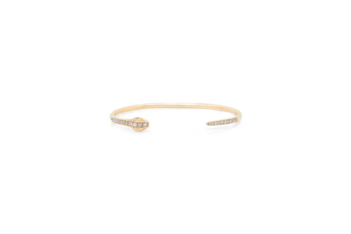 Bracelets Shylee Rose Jewelry Diamond Snake Cuff Bracelet