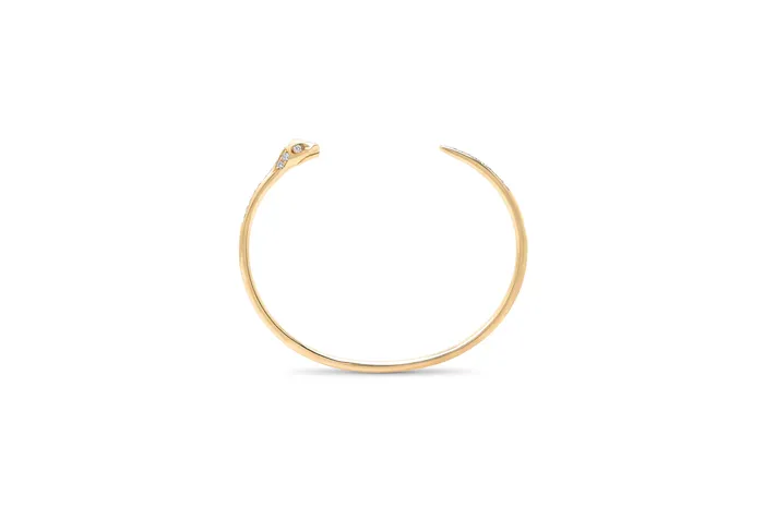 Bracelets Shylee Rose Jewelry Diamond Snake Cuff Bracelet