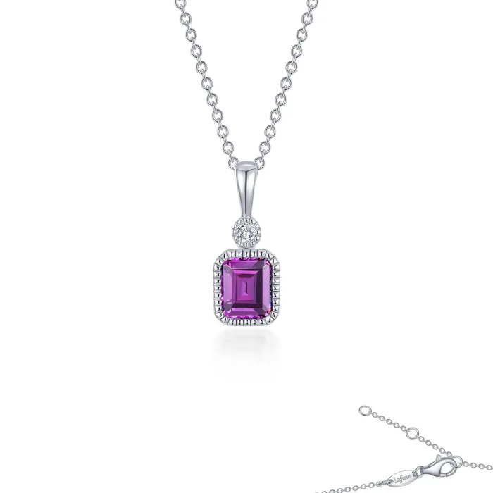 Necklaces Lafonn June Birthstone Necklace