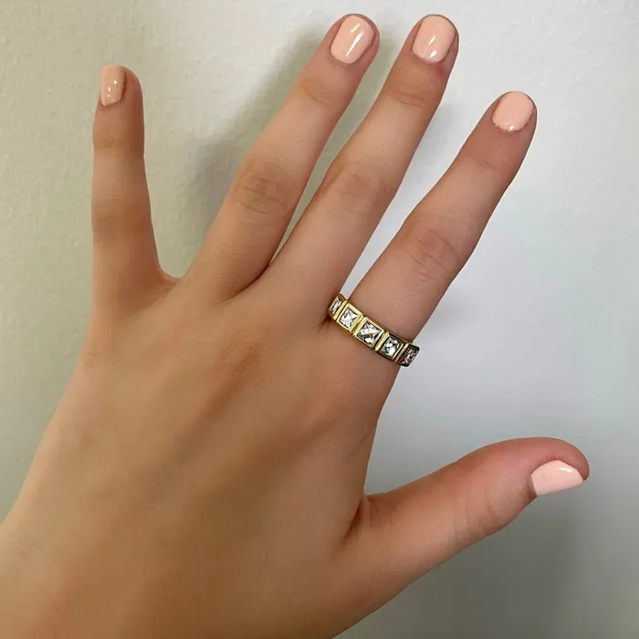 Princess Cut Diamond Ring Shylee Rose Jewelry Rings
