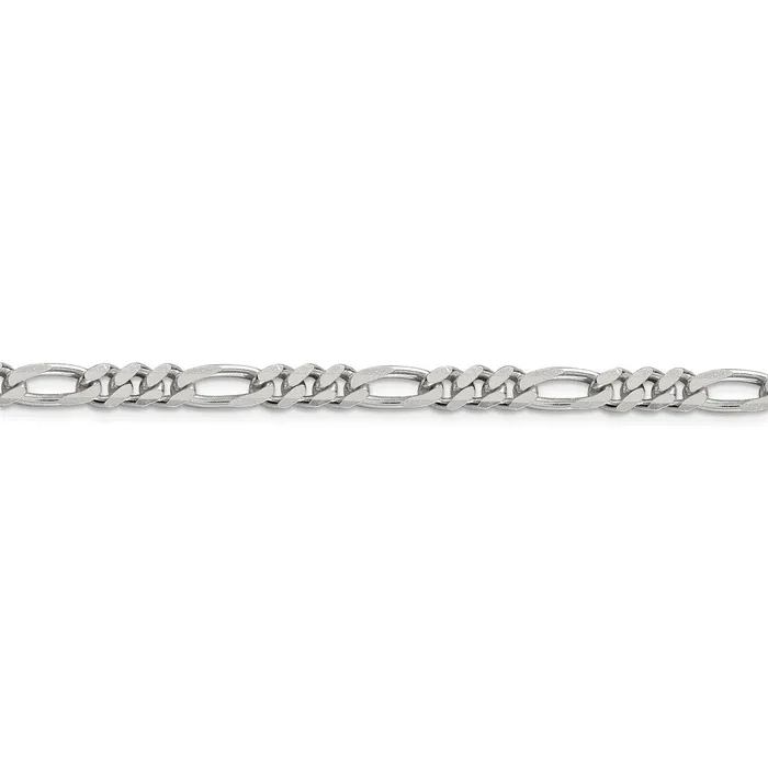 Sterling Silver 55mm Figaro ChainWBCQFG15024 WB Choice Jewelry Rings Sterling Silver 55mm Figaro ChainWBCQFG15024 WB Choice Jewelry Rings