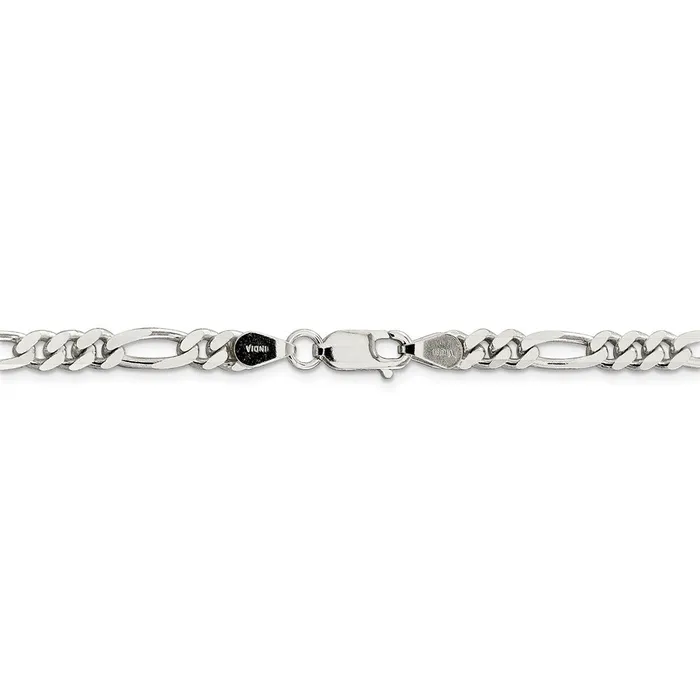 Sterling Silver 55mm Figaro ChainWBCQFG15024 WB Choice Jewelry Rings Sterling Silver 55mm Figaro ChainWBCQFG15024 WB Choice Jewelry Rings