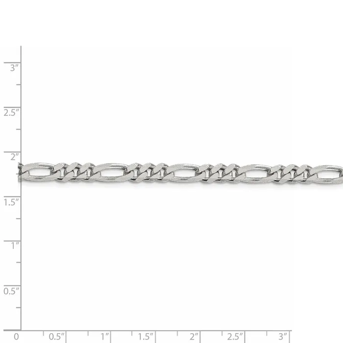 Sterling Silver 55mm Figaro ChainWBCQFG15024 WB Choice Jewelry Rings Sterling Silver 55mm Figaro ChainWBCQFG15024 WB Choice Jewelry Rings