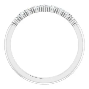 WB Choice Jewelry 14K White 14 CTW Diamond NineStone Anniversary Band124094600PSTWBC Rings WB Choice Jewelry 14K White 14 CTW Diamond NineStone Anniversary Band124094600PSTWBC Rings