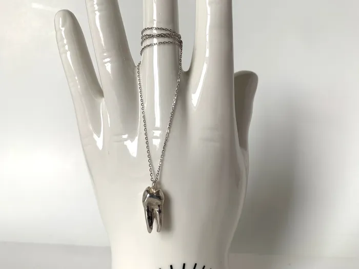 FREAK Delicate Silver Tooth Choker lordviolet Rings