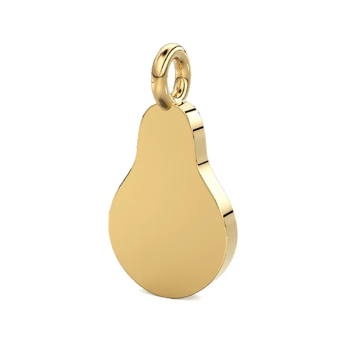 Jalvi Co Charm Necklaces Peach Solid Gold Diamond Charm 14k 18k Solid Gold Charm Diamond Charm Finding Daughters Day Sale Jalvi Co Charm Necklaces Peach Solid Gold Diamond Charm 14k 18k Solid Gold Charm Diamond Charm Finding Daughters Day Sale