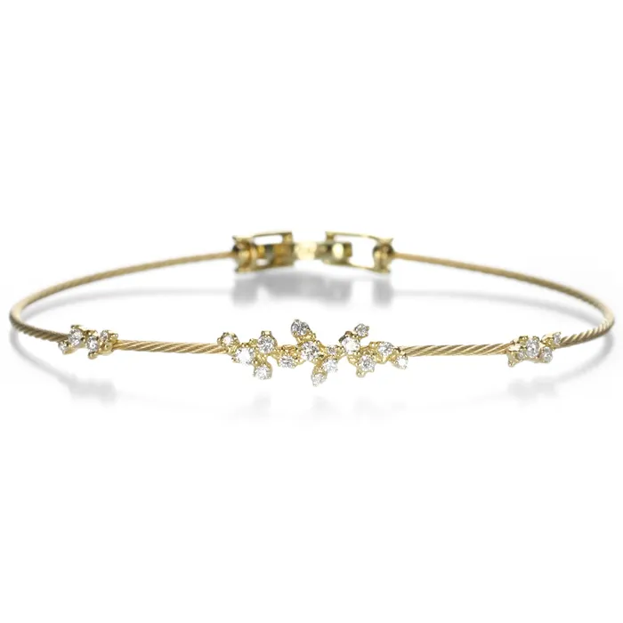Paul Morelli Bracelets 18K Confetti Single Wire Bracelet