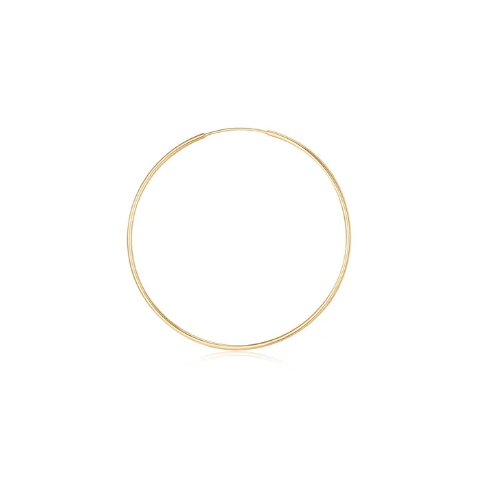 Aurelie Gi Earrings Jennifer Large Endless Single Hoop Earring