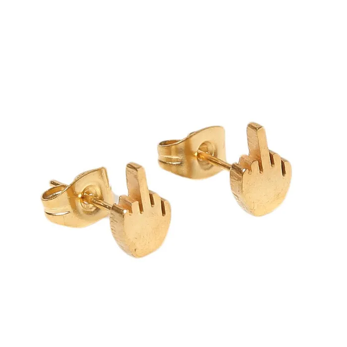 Earrings sparklingselections Handpolished Hypoallergenic Titanium Steel Unisex Earrings