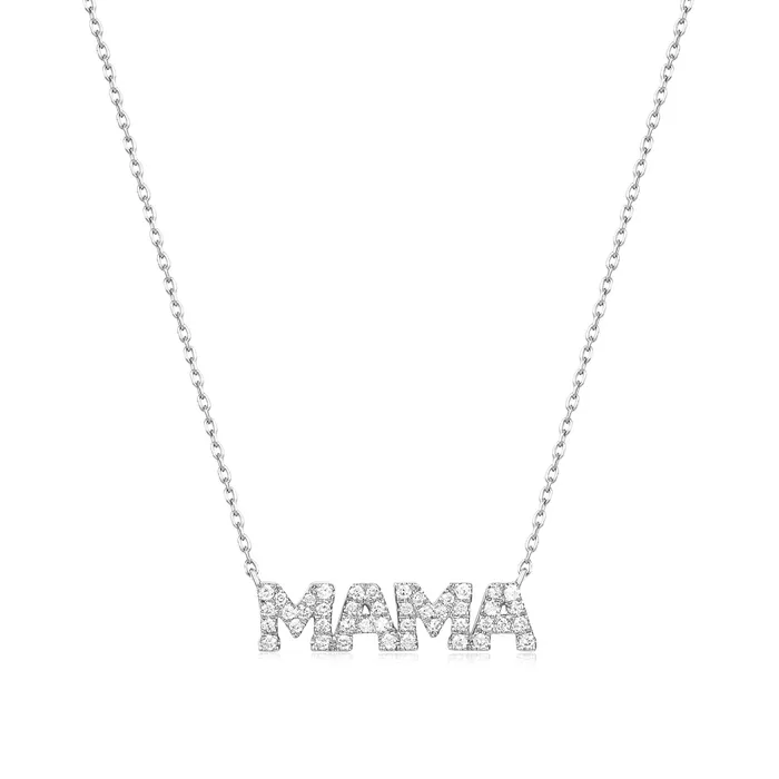 MERE Diamond Mama Necklace Aurelie Gi Necklaces