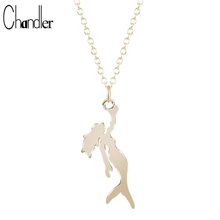 Necklaces Gold Silver Plated Pendant Necklace sparklingselections