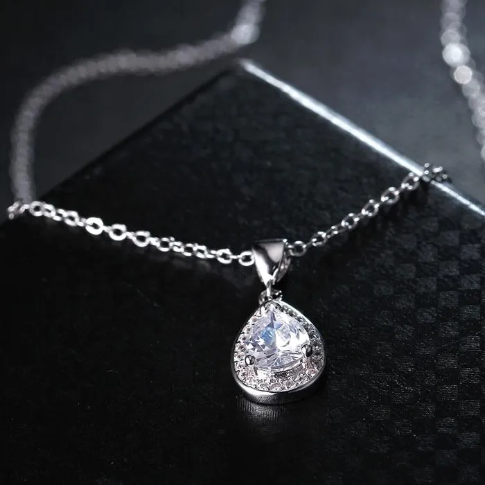 New Stylish Water Drop Design Pendants Necklace sparklingselections Necklaces New Stylish Water Drop Design Pendants Necklace sparklingselections Necklaces