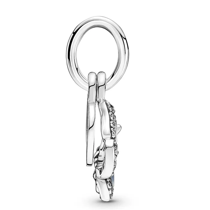 Pandora Charm Necklaces Pandora Blue Butterfly Quote Double Dangle Charm