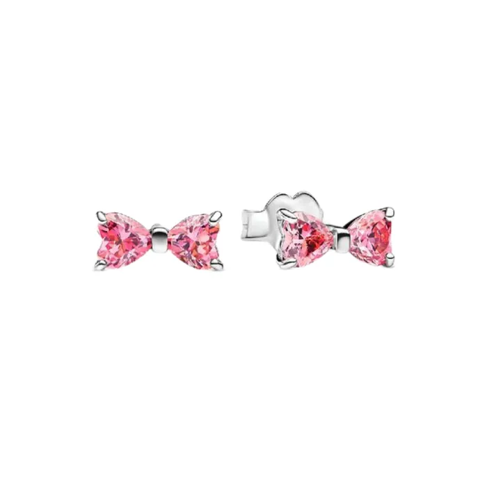 Twist Bow Ring Set With Cubic Zirconia Accents Ashley Jewels Rings
